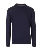 Loro Piana Superlight Crewneck Knitted Jumper IT58,IT46 Black