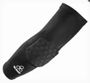 McDavid Hexpad Hexmesh Arm Sleeve L Black 6501R Bball Football FAST SHIP! AC7