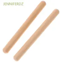 在飛比找蝦皮購物優惠-Jenniferdz 2 件裝節奏棒經典音樂敲打鼓棒節奏學習