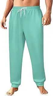 [Generic] Men's Sweatpants, Deep Dusty Mint-117, Polyester Joggers, Sweatpants Jogging Pants for Workout Running