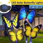 LED Solar Powered String Fairy Lights Outdoor Garden Butterfly Party Xmas Decor