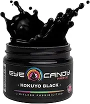Eye Candy Black Resin Pigment Paste Kokuyo Black (2 oz) | Epoxy Resin Art | Highly Pigmented
