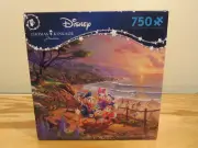 750pc Ceaco Disney Thomas Kinkade Donald and Daisy A Duck Day Afternoon 2020 B#2