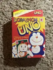Rare vintage 1997 Mattel UNO Doraemon Playing Card Game From Japan-NEW