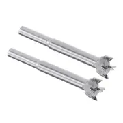 2pcs Forstner Drill Bits - [17mm] Carbide Wood Auger Opener Boring Bit, Gray