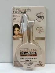 Finishing Touch Flawless Dermaplane Facial Exfoliator and Hair Remover Smoothes