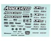 Team Associated DR10 Decal Sheet [ASC71089]