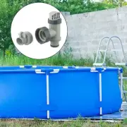 Robust Plastic Pool Plunger Valve & B Hose Adapter for Intex Pool Replacement