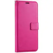 iPhone 16 Plus (6.7") Flip Wallet Case - Pink 3 Card Slots - Cash Compartment - Magnetic Clip [MPPGEN0751]