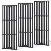 Cast Iron Grill Grate for Chargriller, King Griller Char griller Duo 3 Grids NEW
