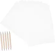 COOPHYA Carbon Copy Tracing Paper Graphite Paper Tracing Stylus Set for Art Projects