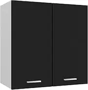 Hanging Cabinet Black 60x31x60 cm Chipboard