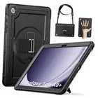 Case for Samsung Galaxy Tab A9 Plus / A9+ Case SM 11 inch Black+Black
