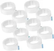 WOFASHPURET 10Rolls Eyelash Tape for Lash Extensions Non Woven Fabric Skin Friendly Adhesive Easy to Apply and Remove Breathable and Versatile Lash Extension Supplies