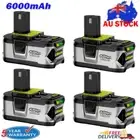 4x For RYOBI P108 18V One Plus P104 P107 P109 Battery 18VOLT Lithium DP