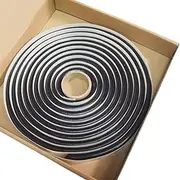 CuiCanfla Butyl Sealant Tape, Waterproof Butyl Rubber Sealant for Car Headlamps Window Door Windshield Butyl Tape(Black)