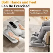 Ellipse Leg Exerciser as Seen on TV, under Desk Elliptical Exercise Machine with