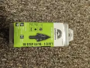 SawSavvy 18 Step Drill Bit [3/16 - 1-3/8"]