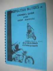 Benelli Dynamo Mini-Bike Service Shop Manual-NEW