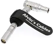 Alvin's Cables Alexa Mini EXT to RS Power Adapter Cable 3 Pin Female to 7 Pin Male for ARRI Alexa Mini Remote Run Stop Boot Conversion