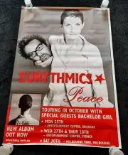 Eurythmics Peace Australian Touring Vintage Poster 1999
