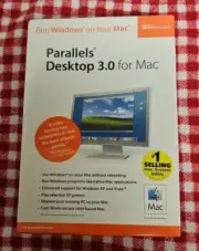 PARALLELS Windows Desktop 3.0 Mac Software -Macintosh apple UTILITY NEW A#12809