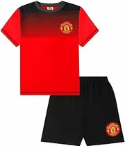 Manchester United Football Club Mens Short Pyjama Set