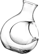 UTHCLO Glass Whiskey Decanter Wine Distributor for Home Elegant Design for Red Wine Present for Friends Family Safe Use