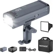 NEEWER Q3 200Ws 2.4G TTL Flash (2Nd Version), 1/8000 HSS GN58 Strobe Light Porta