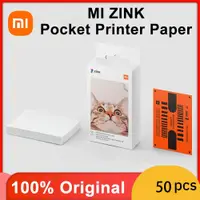 在飛比找蝦皮購物優惠-XIAOMI 50 張小米 ZINK 袖珍打印機紙不干膠照片