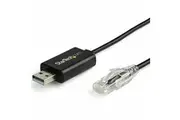 StarTech.com 6 ft / 1.8 m Cisco USB Console Cable - USB to RJ45 Rollover Cable - Transfer rates up to 460Kbps - M/M - Windows, Mac and - First