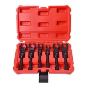 6Pcs 12mm-19mm Adjustable Wrenches Universal Spanners Mechanical Workshop Hand