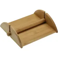 在飛比找momo購物網優惠-【VERSA】竹製餐巾紙架 21.5cm(紙巾架 面紙盒 紙