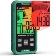 EMF Detector, 3‑in‑1 Portable EMF Meter and Radiation Detector for RF, EF, MF...