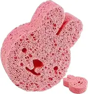 Toddler Bath Sponge | Soft Baby Body Wash Scrubber Wood Pulp Sponge - Cute Shower Brush Dead Skin Remover Bath Rub Shower Sponge Bath Supplies for Deep Cleansing