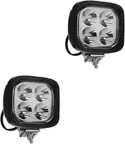 SOESFOUFU 2pcs Forklift Headlight Car Lights Work Light Spot Lights for Forklift LED Spot Lights for Car Forklift Lights Car Light LED Forklift Replacement Lights Black Plastic