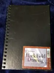 Strathmore 400 Series Black Field Drawing Pad 7"x10" with shelf wear