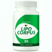 Lipo Corpus Weight Loss Capsules, Digestive Support Pills 60ct ( Pack of 2 )
