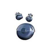 Clip on Earbuds Open Ear Wireless Bluetooth 5.3 Headphones Sports Earbuds Fitness Headphones for Exercise-Navy