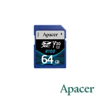 在飛比找momo購物網優惠-【Apacer 宇瞻】64GB SD UHS-I U3 V3