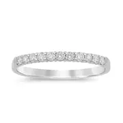Multi Stone Ring with 1/5ct of Diamonds in 9kt White Gold