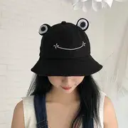 Frog Bucket Hat Red - One Size