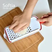 在飛比找樂天市場購物網優惠-【日本Softia設計廚具】手感系列食物磨泥器