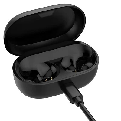 Black Charging Compartment Storage Charging Case For Jabra Elite 7 Pro Headset