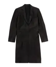 Long fur coat US4 Black