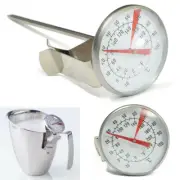 -10-110°C Stainless Steel Coffee Latte Milk Frothing Thermometer Probe Jug Clip