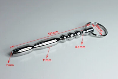 High quality 304 stainless steel urethral sound penis Tube Catheter Toy A614