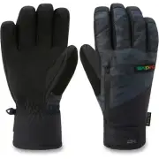 Dakine Titan Gore-Tex Short Gloves Men's Large Black Camo w/Removable Liners New
