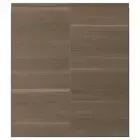 IKEA VOXTORP 2-p door/corner base cabinet set, Left-handed Walnut Effect 13x30