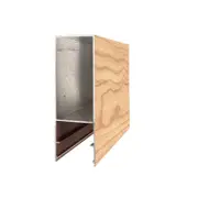 DECO 150 x 50mm 6.5m Smoked Ash DecoBatten QuickClick Cover